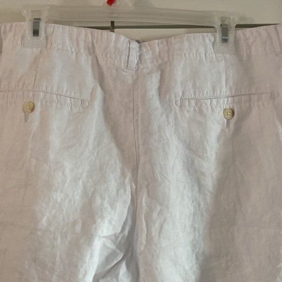 Perry Ellis Linen Shorts with Drawstring - Picture 5 of 8